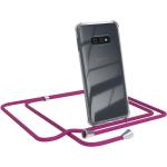 Pinke Samsung Galaxy S10e Cases Art: Handyketten aus Silikon mit Band 