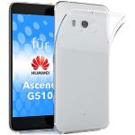 Huawei Ascend G510 Hüllen Art: Slim Cases durchsichtig aus Silikon 