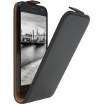 Schwarze Samsung Galaxy J3 Cases 2017 Art: Flip Cases aus Kunstleder klappbar 