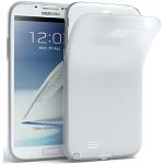 Weiße Samsung Galaxy Note 2 Cases Art: Slim Cases durchsichtig aus Silikon 