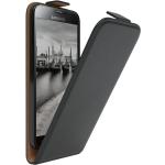 Schwarze Samsung Galaxy S5 Cases Art: Flip Cases aus Kunstleder klappbar 