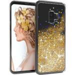 Goldene Samsung Galaxy S9 Hüllen Art: Soft Cases durchsichtig aus Silikon 