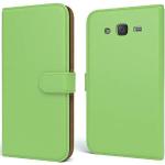 Grüne Samsung Galaxy J5 Cases 2015 Art: Flip Cases aus Kunstleder 