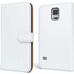 Weiße Samsung Galaxy S5 Cases Art: Flip Cases aus Kunstleder 