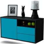 Ebern Designs TV-Ständer Garibaldi blau