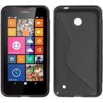Elegante Nokia Lumia 630 Cases mit Bildern mit Knopf aus Silikon 