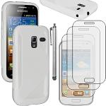 Elegante Samsung Galaxy Ace Cases mit Bildern mit Knopf aus Silikon 