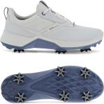 Blaue Ecco Biom Golf Hybrid Gore Tex Nachhaltige Golfschuhe aus Leder für Damen Größe 40 
