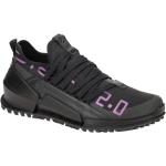 Reduzierte Schwarze Ecco Biom 2.0 Nachhaltige Low Sneaker in Normalweite aus Glattleder atmungsaktiv für Damen Größe 39 