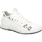 Reduzierte Weiße Ecco Biom 2.0 Nachhaltige Low Sneaker in Normalweite aus Leder Atmungsaktiv für Damen Größe 41 