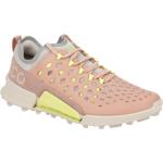 Reduzierte Pinke Ecco Biom Nachhaltige Low Sneaker in Normalweite aus Glattleder atmungsaktiv für Damen Größe 41 
