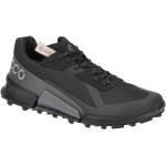Schwarze Ecco Biom Gore Tex Nachhaltige Low Sneaker in Normalweite aus Mesh wasserdicht für Damen Größe 42 
