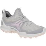Reduzierte Silbergraue Ecco Biom Nachhaltige Low Sneaker in Normalweite aus Textil mit herausnehmbarem Fußbett für Damen Größe 41 