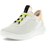 Weiße Ecco ATH-1FW Nachhaltige Slip-on Sneaker ohne Verschluss aus Textil leicht für Damen Größe 41 