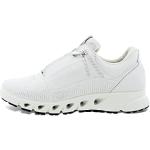 Weiße Ecco Multi-Vent Gore Tex Nachhaltige Low Sneaker mit Schnürsenkel aus Rindsleder für Damen Größe 40 