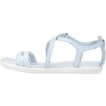 Ecco Damen SIMPIL Flat Sandal, AIR/AIR, 38 EU