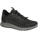 Schwarze Ecco Exostride Gore Tex Runde Low Sneaker mit Schnellverschluss in Normalweite aus Mesh wasserdicht für Damen Größe 43 
