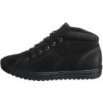 Reduzierte Schwarze Ecco Fara High Top Sneaker & Sneaker Boots aus Nubukleder für Damen Größe 38 für den für den Winter 