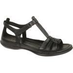 Ecco FLASH Riemchen Sandale für Damen in schwarz