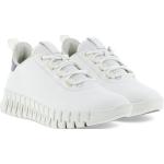 Reduzierte Weiße Ecco GRUUV Runde Nachhaltige Slip-on Sneaker ohne Verschluss in Normalweite aus Leder für Damen 
