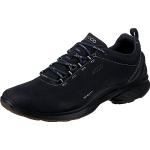 Reduzierte Marineblaue Ecco Biom Nachhaltige Outdoor Schuhe mit Schnürsenkel aus Leder für Herren Größe 40 