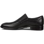 Reduzierte Schwarze Business Ecco Citytray Nachhaltige Derby Schuhe mit Schnürsenkel aus Leder atmungsaktiv für Herren Größe 39 