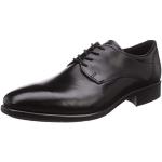Reduzierte Schwarze Unifarbene Business Ecco Citytray Nachhaltige Hochzeitsschuhe & Oxford Schuhe mit Schnürsenkel atmungsaktiv für Herren 