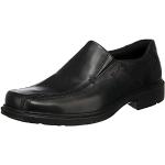 Reduzierte Schwarze Business Ecco Helsinki Nachhaltige Derby Schuhe mit Schnürsenkel aus Leder atmungsaktiv für Herren Größe 50 