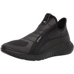 Schwarze Ecco ST.1 LITE Nachhaltige Slip-on Sneaker ohne Verschluss aus Textil leicht für Herren Größe 44 