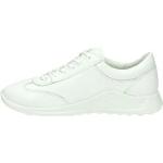 Weiße Ecco Flexure Nachhaltige Low Sneaker für Damen 