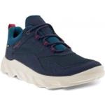 Blaue Ecco MX Gore Tex Nachhaltige Low Sneaker aus Canvas Leicht für Damen Größe 41 