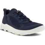Marineblaue Ecco MX Nachhaltige Low Sneaker mit Schnellverschluss in Normalweite aus Textil Atmungsaktiv für Herren Größe 43 