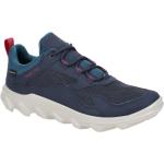 Hellblaue Ecco MX Gore Tex Runde Nachhaltige Low Sneaker in Normalweite aus Textil wasserdicht für Damen Größe 41 