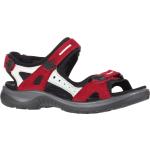 Rote Ecco Offroad Nachhaltige Outdoor-Sandalen für Damen Größe 36 für den für den Sommer 