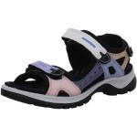 Bunte Ecco Offroad Nachhaltige Outdoor-Sandalen aus Nubukleder für Damen Größe 43 für den für den Sommer 