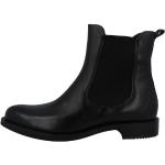 Reduzierte Schwarze Casual Ecco Sartorelle Runde Nachhaltige Ankle Boots & Klassische Stiefeletten ohne Verschluss aus Leder für Damen Größe 40 mit Absatzhöhe bis 3cm 
