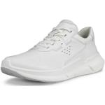 Weiße Ecco Biom Nachhaltige Low Sneaker aus Leder für Damen Größe 41 