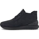 Schwarze Ecco Nachhaltige High Top Sneaker & Sneaker Boots aus Nubukleder für Herren Größe 47 