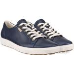 ECCO Sneaker Soft 7 (Nubukleder) marineblau Damen