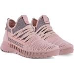 Reduzierte Pinke Ecco Zipflex Nachhaltige Low Sneaker aus Textil leicht für Damen Größe 40 