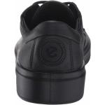 Schwarze Ecco Flexure Nachhaltige Lederschuhe & Kunstlederschuhe mit Schnürsenkel in Breitweite aus Leder leicht für Damen Größe 36 