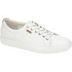 Ecco Soft 7 Schuhe weiß Damen Sneakers