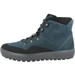 Reduzierte Blaue Ecco Soft 7 Gore Tex Nachhaltige Outdoor Schuhe mit Schnürsenkel aus Leder leicht für Herren 
