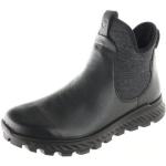 Reduzierte Schwarze Unifarbene Casual Ecco Runde Nachhaltige Ankle Boots & Klassische Stiefeletten mit Schnürsenkel aus Leder für Damen Größe 39 