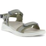 Hellgraue Ecco X-Trinsic Nachhaltige Outdoor-Sandalen mit Riemchen Leicht Größe 40 für den für den Sommer 