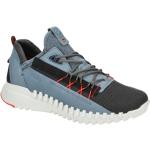 Ecco Zipflex Schuhe blau grau Sneakers 803734