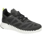 Schwarze Ecco Zipflex Runde Nachhaltige Low Sneaker in Normalweite aus Glattleder mit herausnehmbarem Fußbett für Damen 
