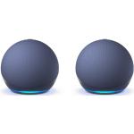 Echo Dot (5. Generation, 2022), Doppelpack - Tiefseeblau - 2x Echo Dot (5. Gen. 2022) in der Farbe Tiefseeblau
