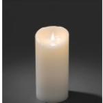 Weiße 10 cm Konstsmide LED Kerzen mit beweglicher Flamme 