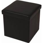 Schwarze Moderne Echtwerk Kleinmöbel aus Kunststoff gepolstert Breite 0-50cm, Höhe 0-50cm, Tiefe 0-50cm 